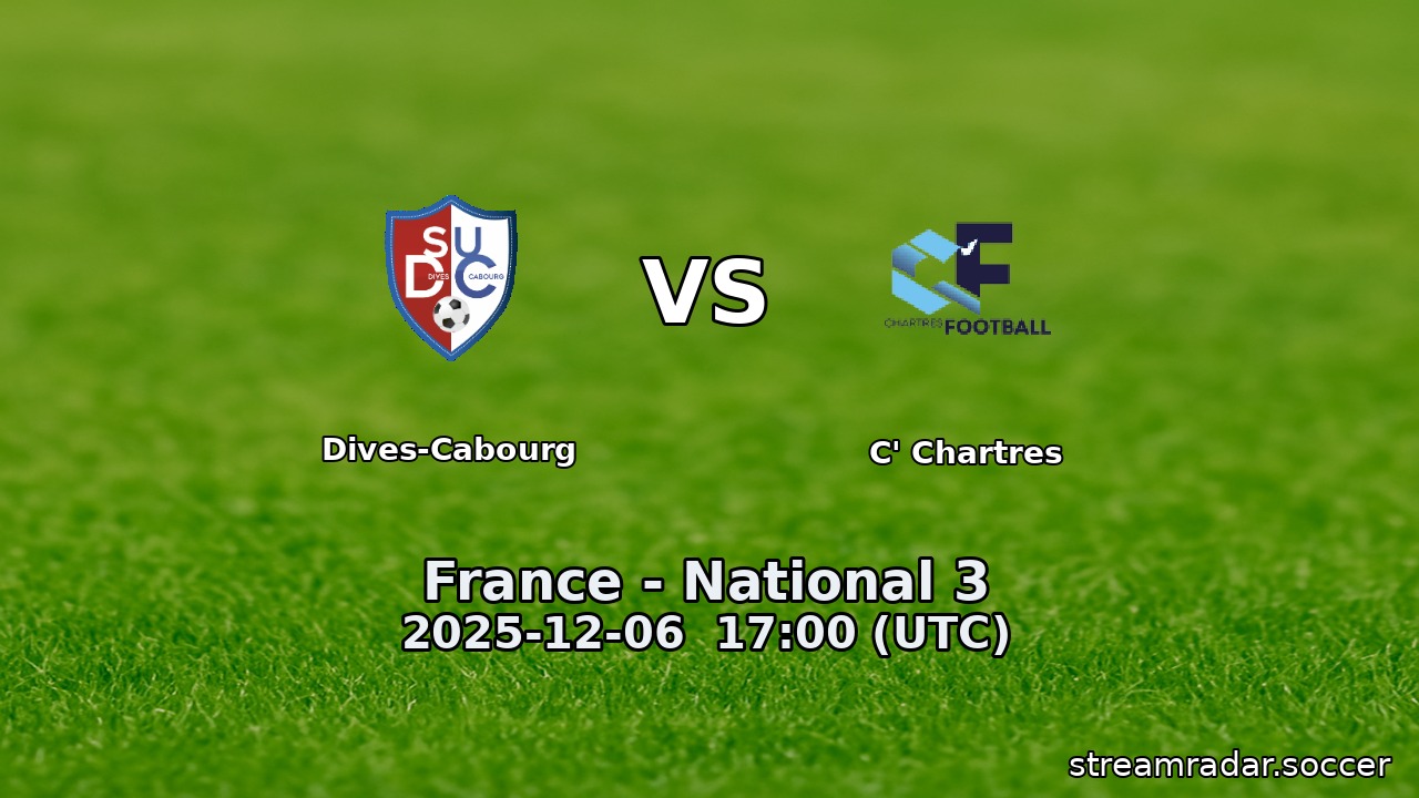 Dives-Cabourg vs C' Chartres