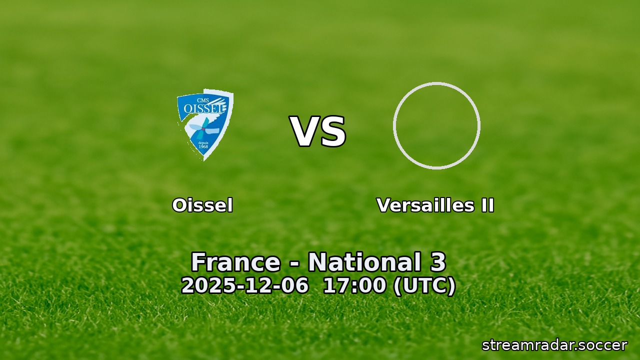 Oissel vs Versailles II