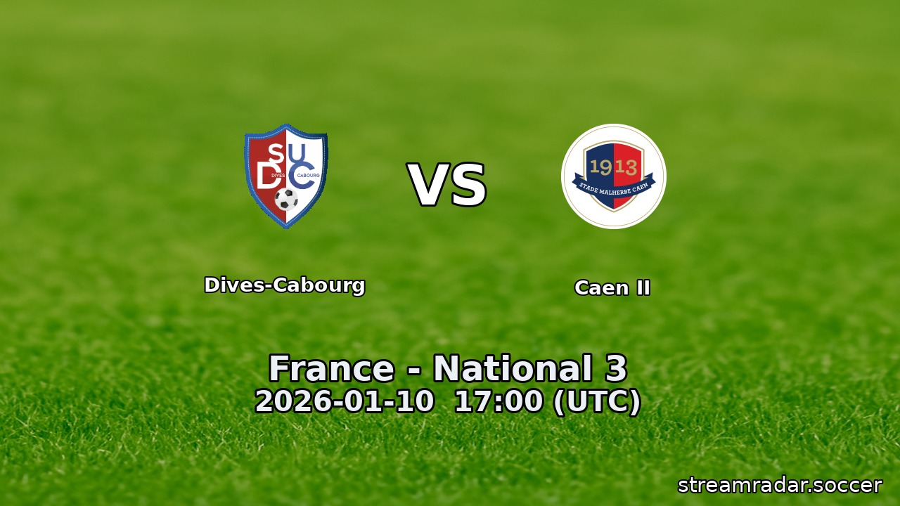 Dives-Cabourg vs Caen II