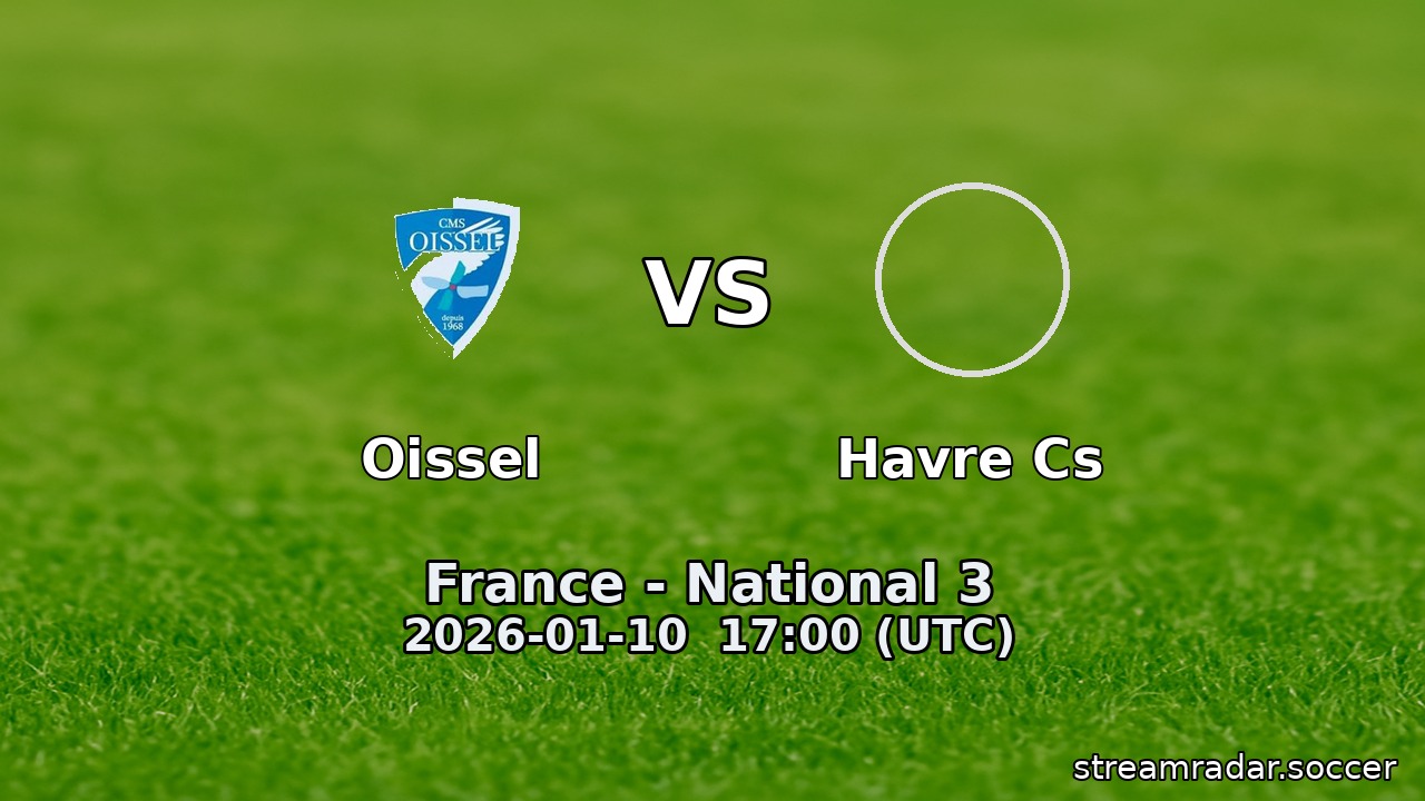 Oissel vs Havre Cs