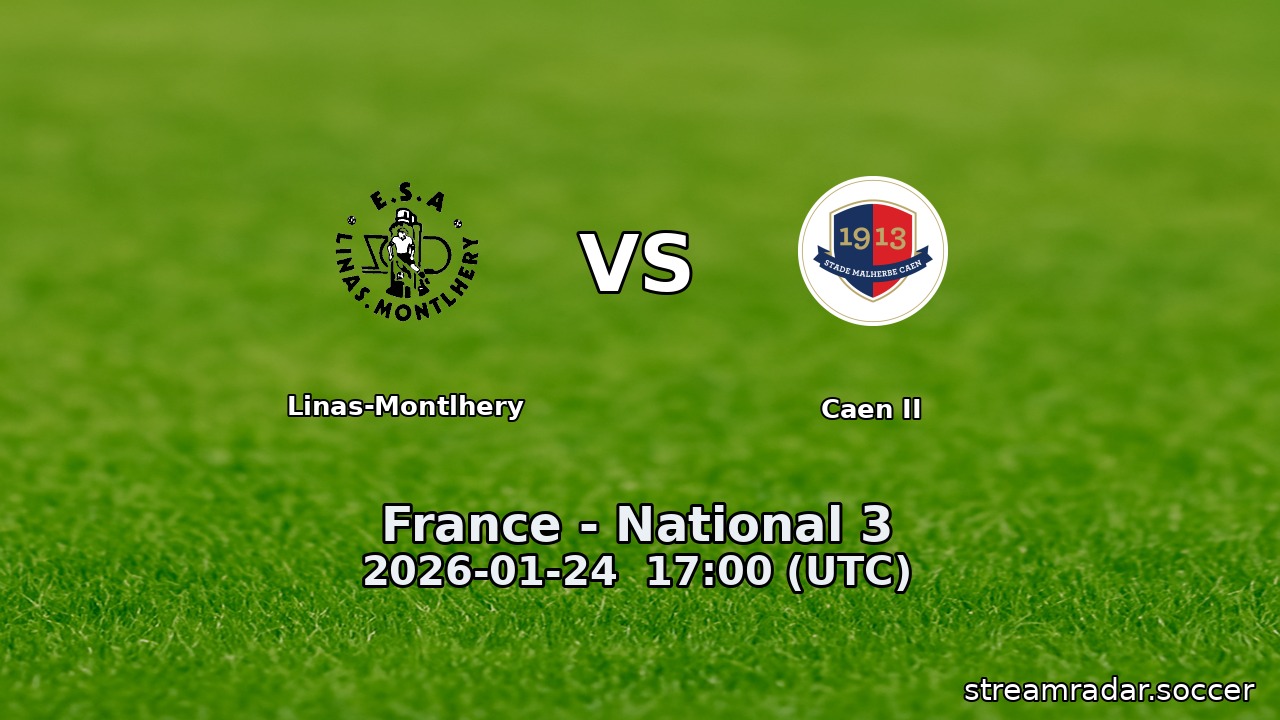 Linas-Montlhery vs Caen II