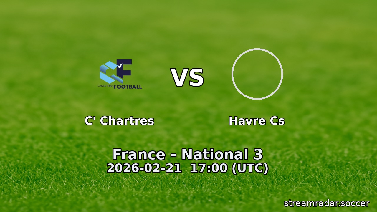 C' Chartres vs Havre Cs
