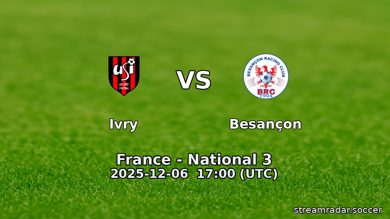Ivry vs Besançon