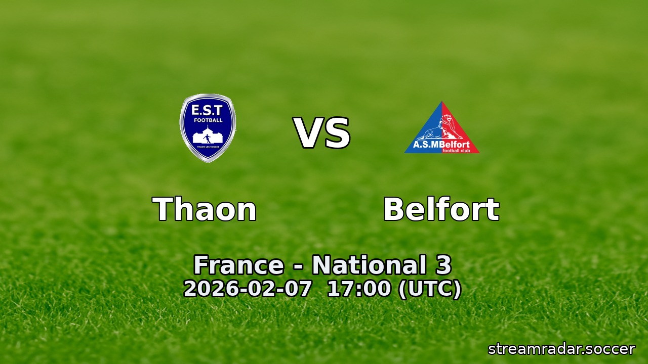 Thaon vs Belfort