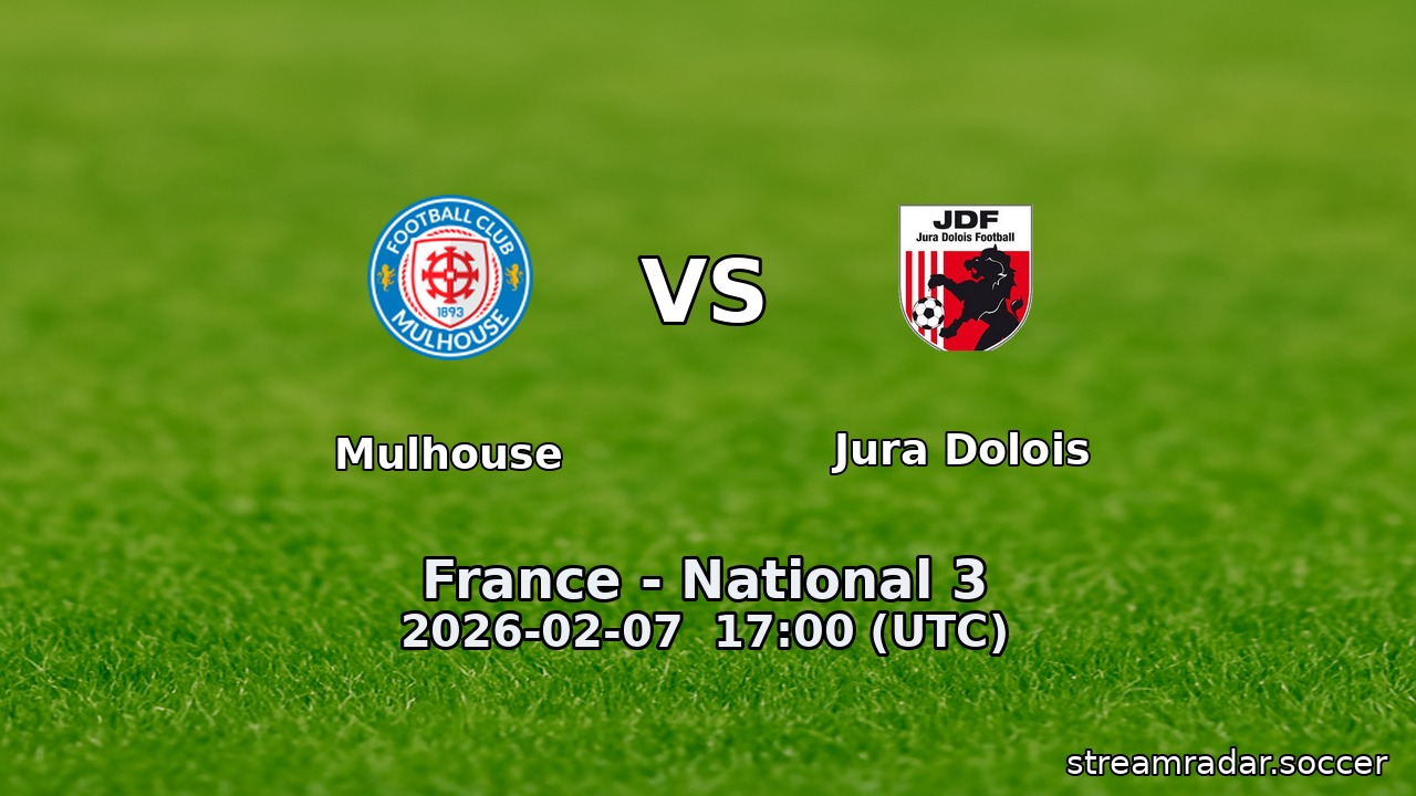 Mulhouse vs Jura Dolois