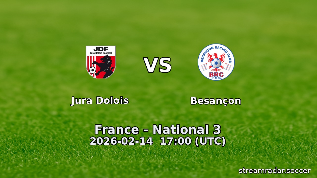 Jura Dolois vs Besançon
