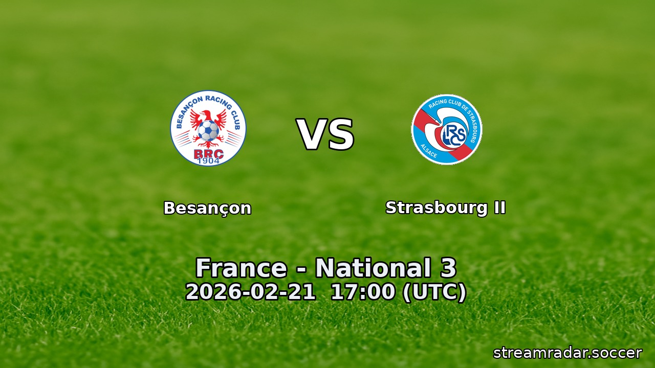Besançon vs Strasbourg II