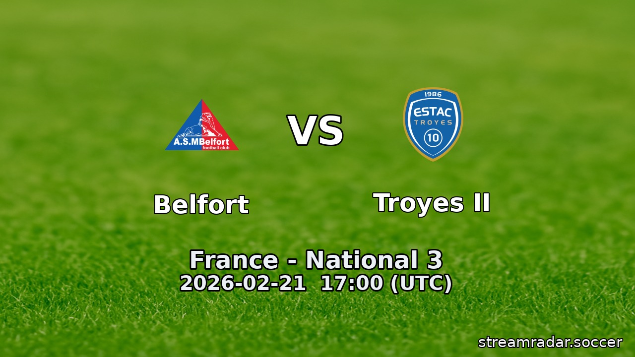 Belfort vs Troyes II
