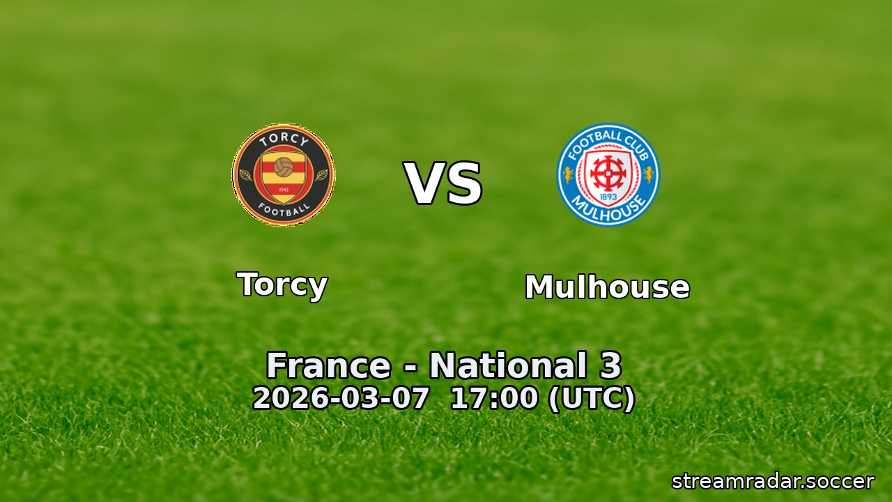 Torcy vs Mulhouse