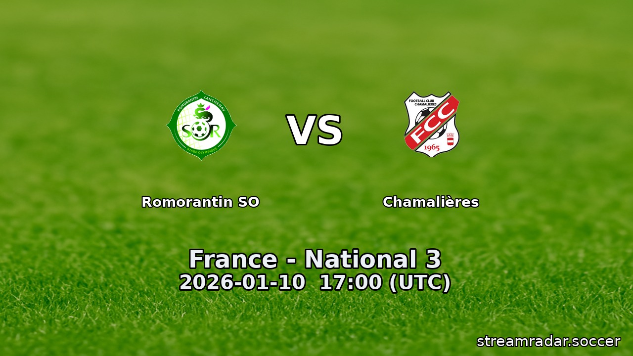 Romorantin SO vs Chamalières