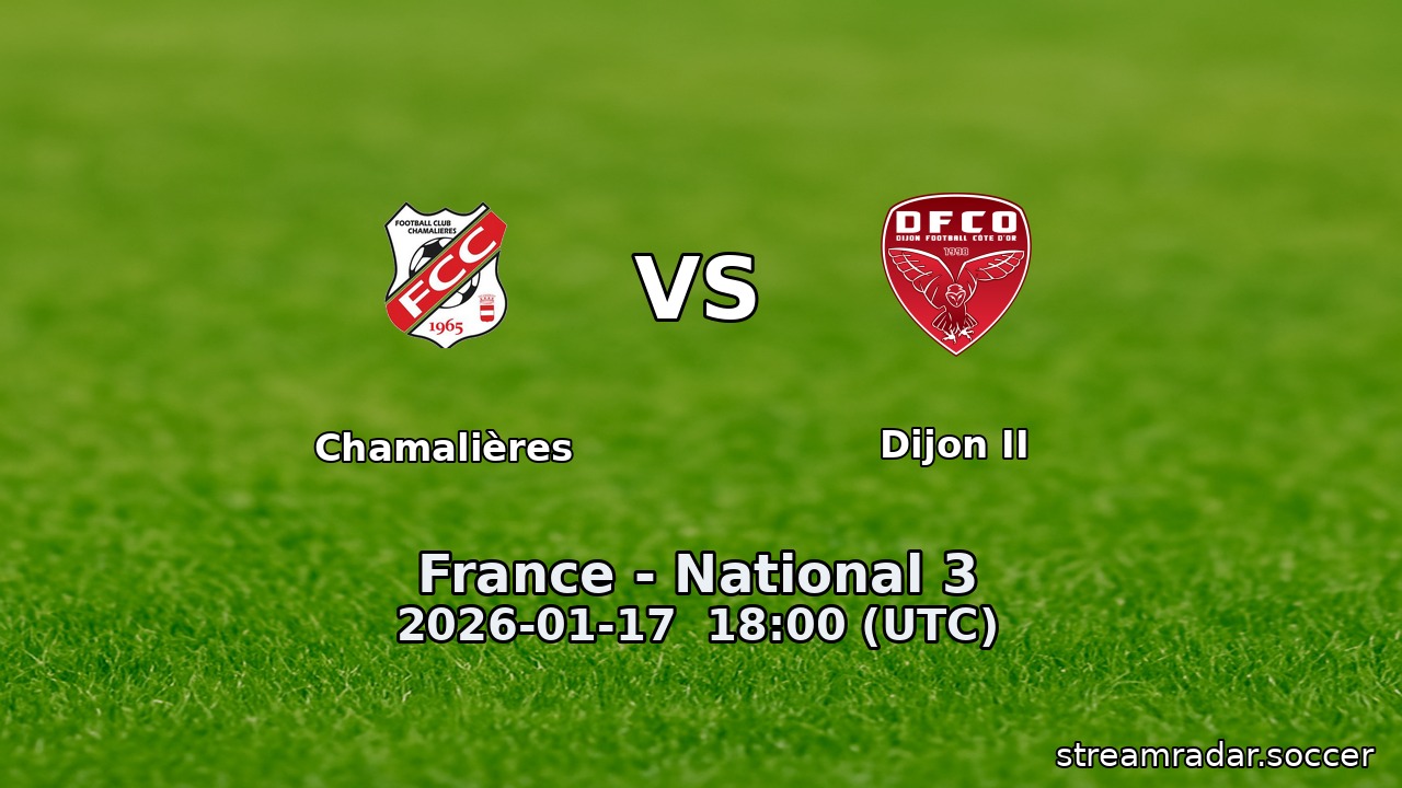 Chamalières vs Dijon II