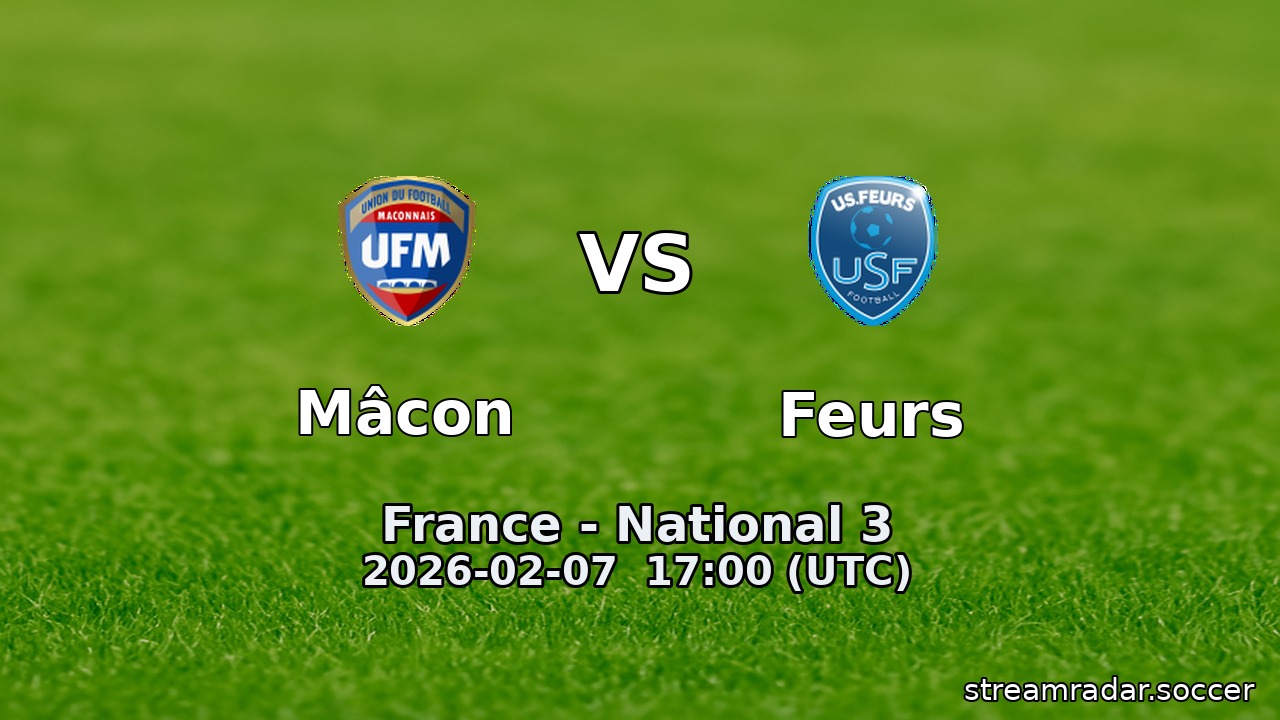 Mâcon vs Feurs