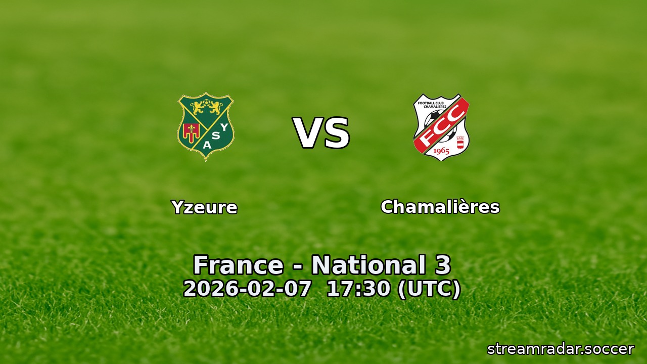 Yzeure vs Chamalières
