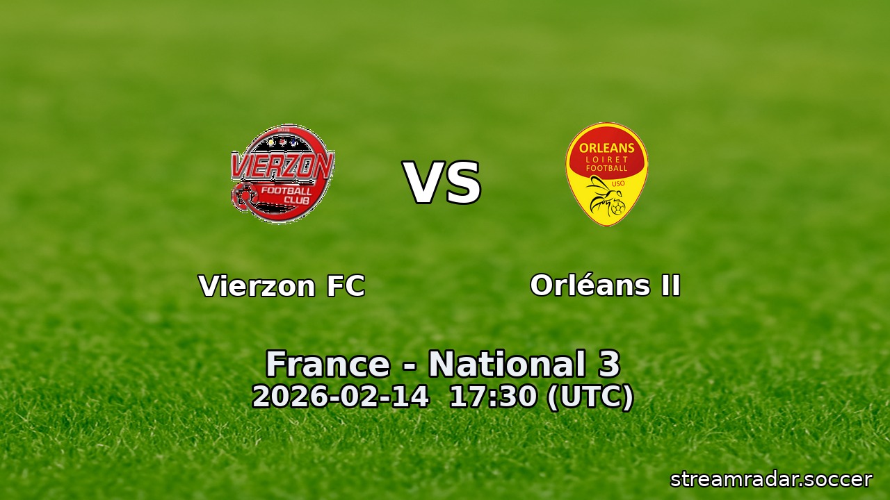 Vierzon FC vs Orléans II