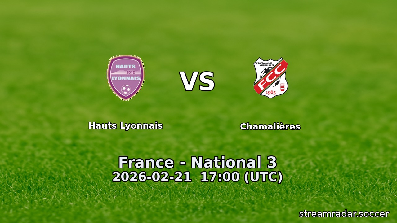 Hauts Lyonnais vs Chamalières