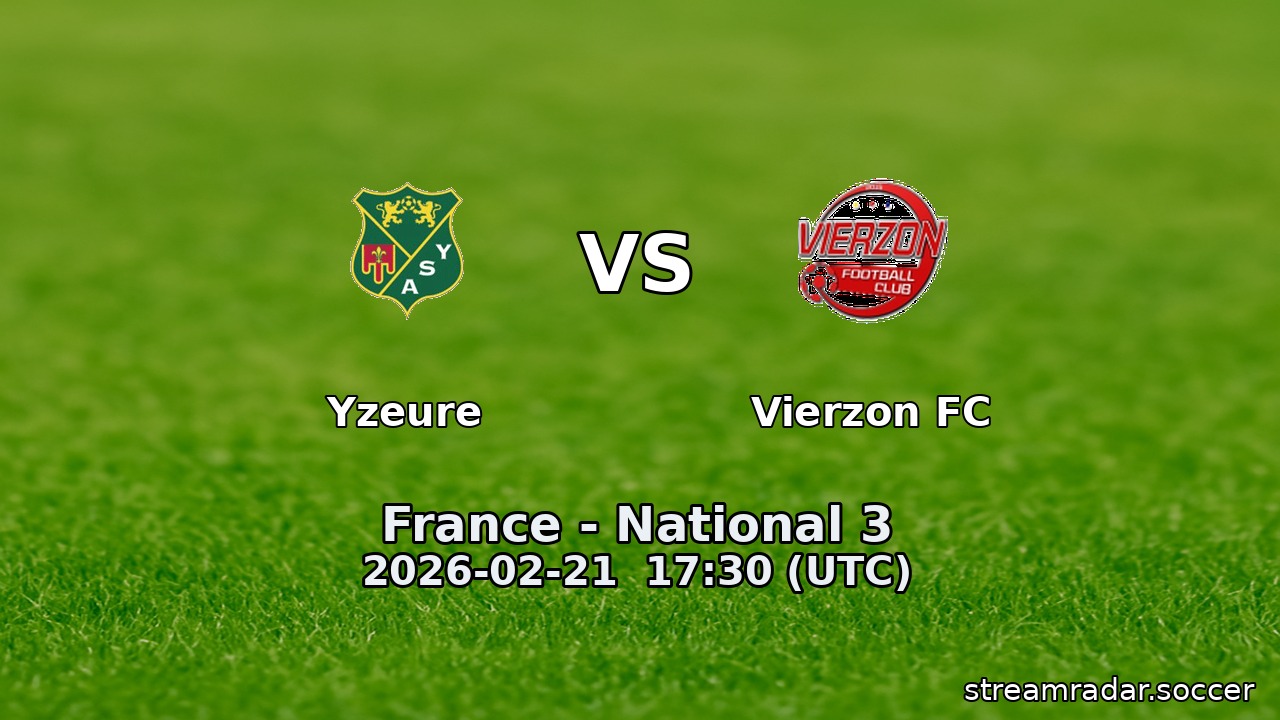 Yzeure vs Vierzon FC