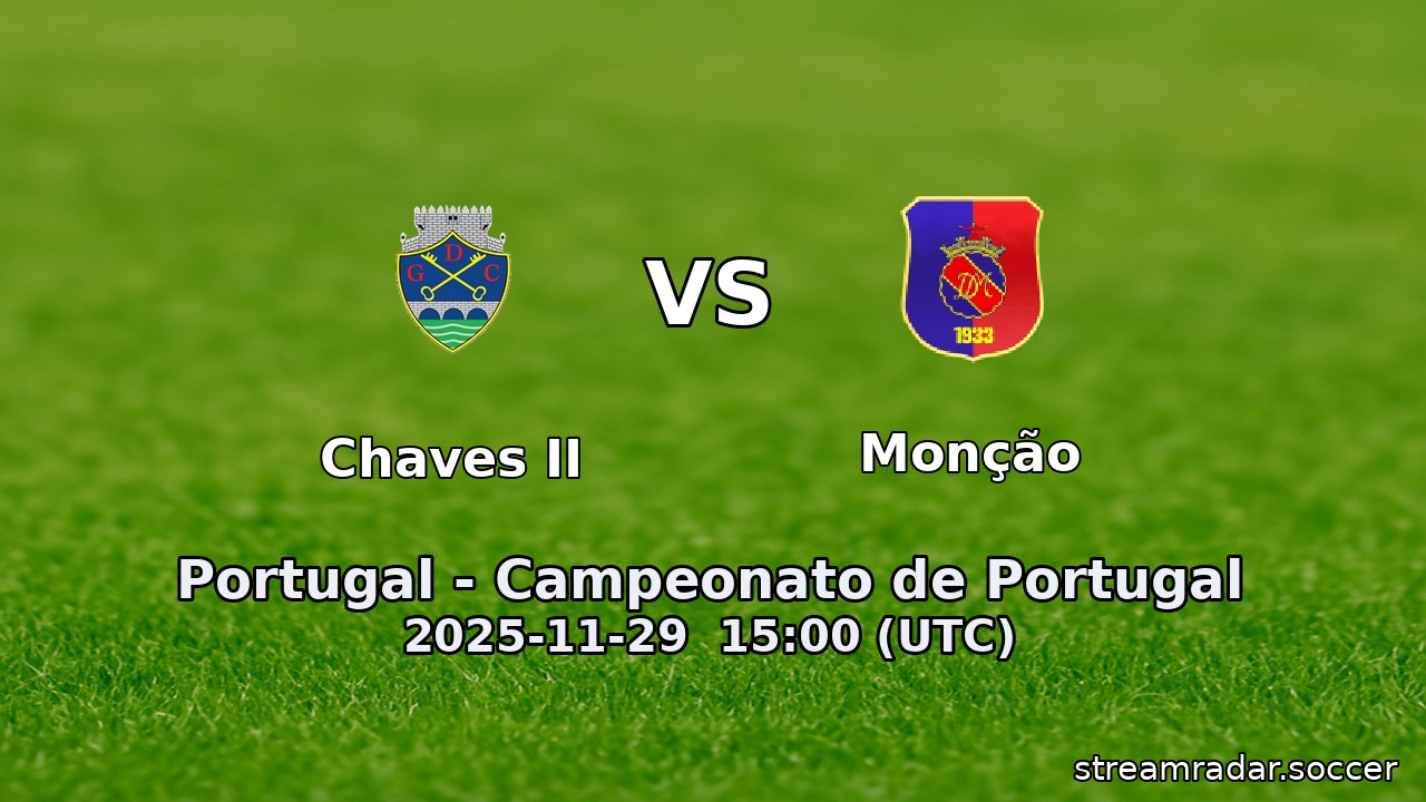 Chaves II vs Monção