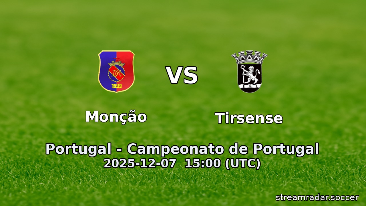 Monção vs Tirsense