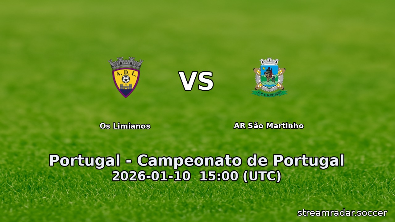 Os Limianos vs AR São Martinho
