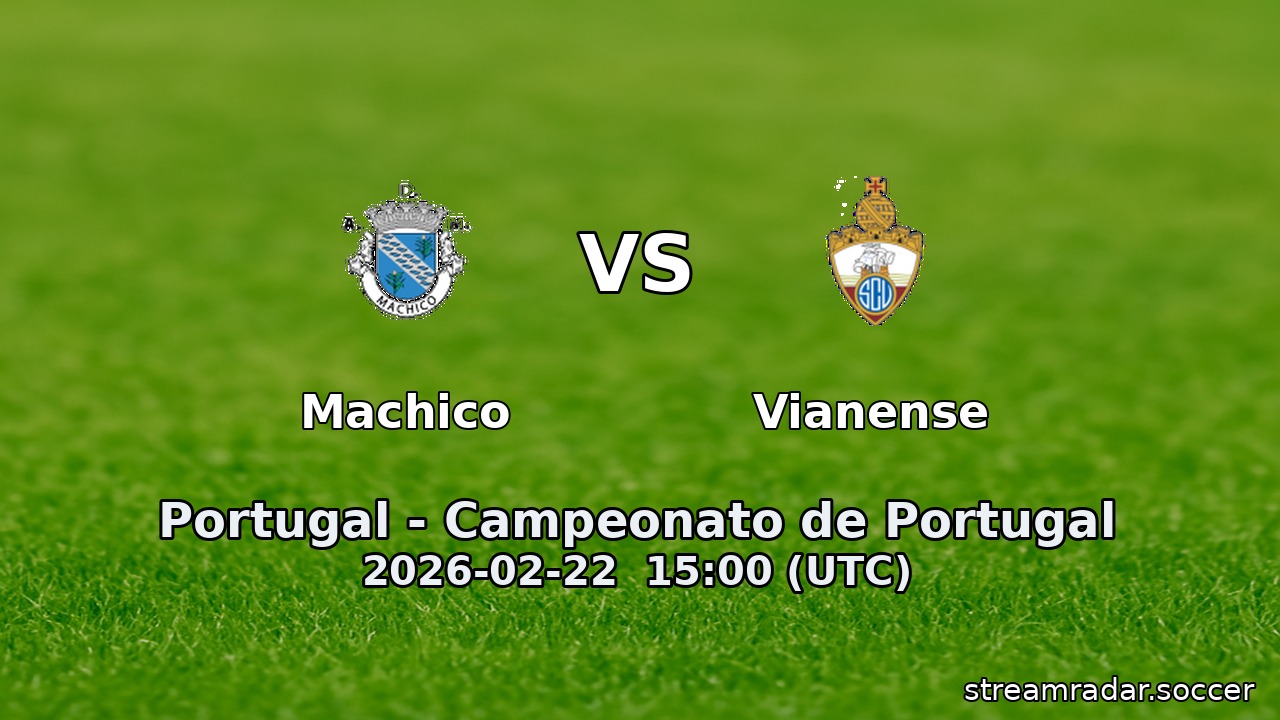 Machico vs Vianense