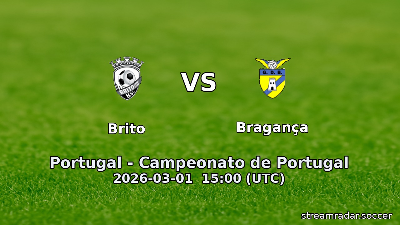 Brito vs Bragança
