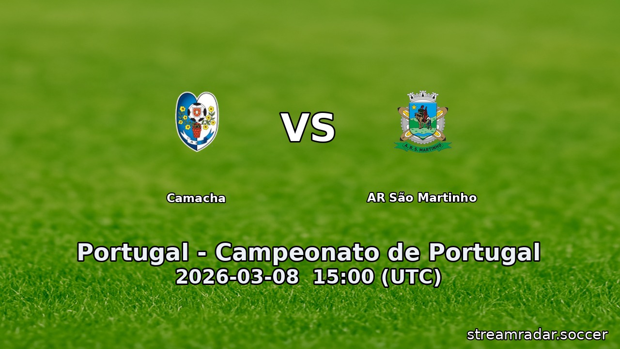 Camacha vs AR São Martinho