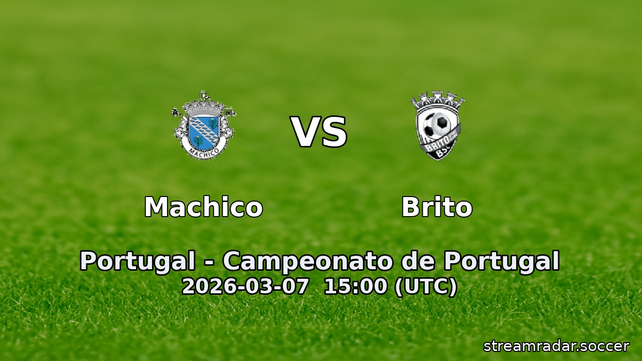 Machico vs Brito