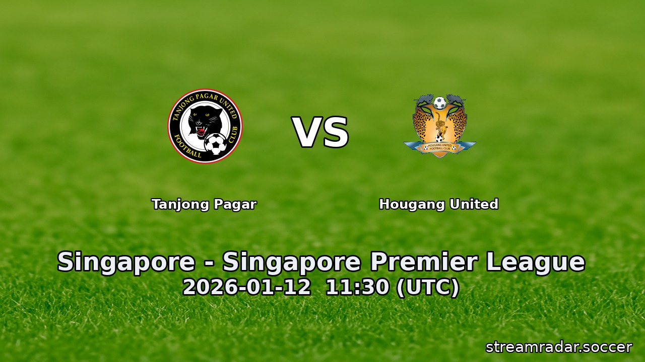 Tanjong Pagar vs Hougang United