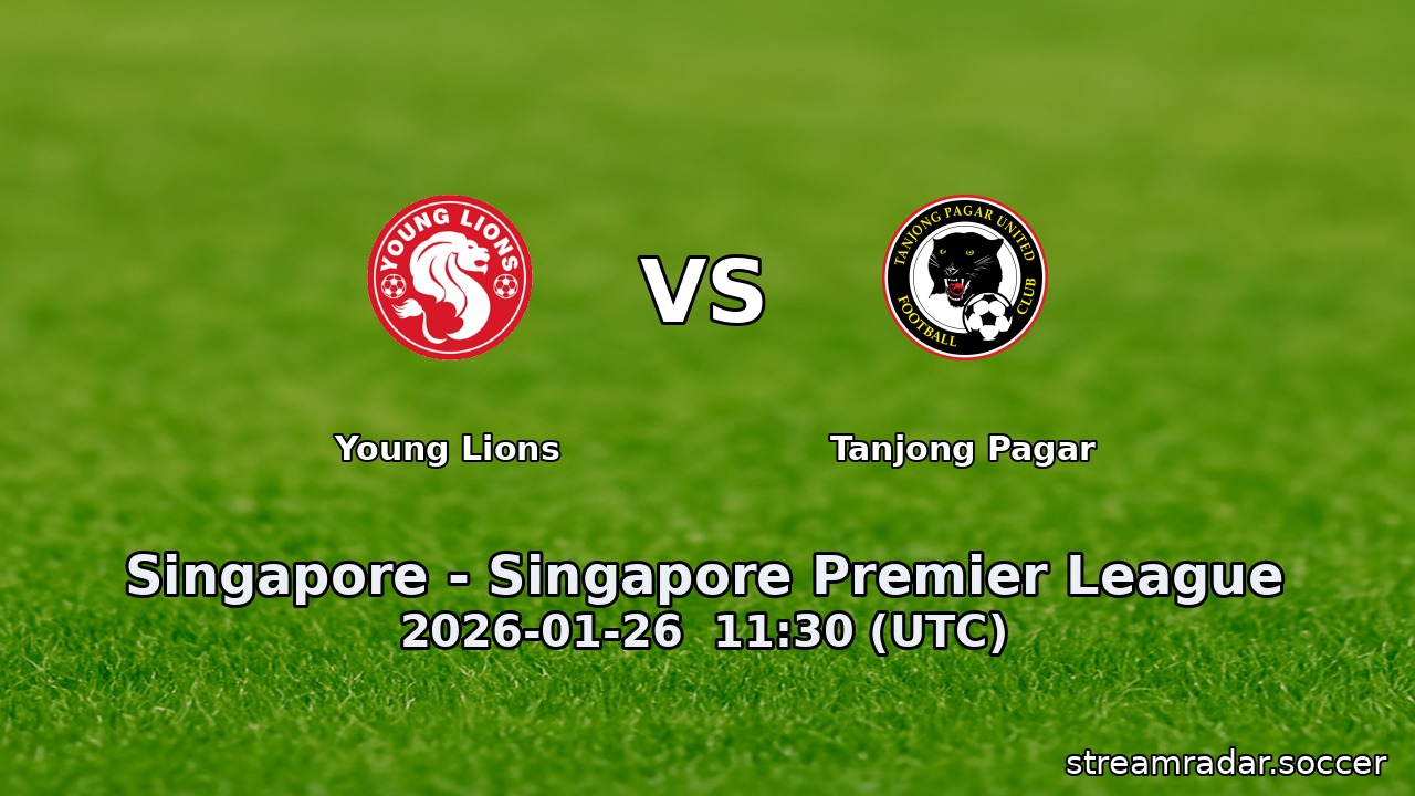 Young Lions vs Tanjong Pagar