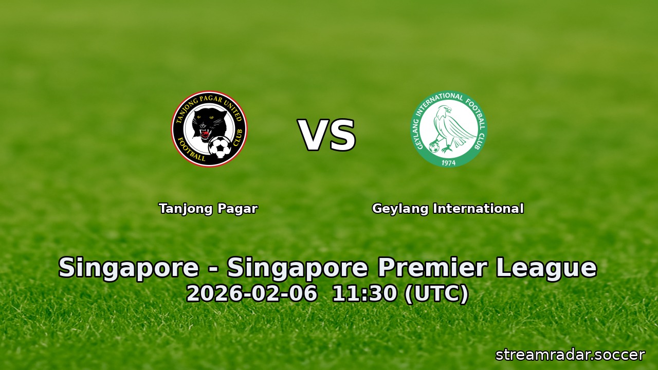 Tanjong Pagar vs Geylang International