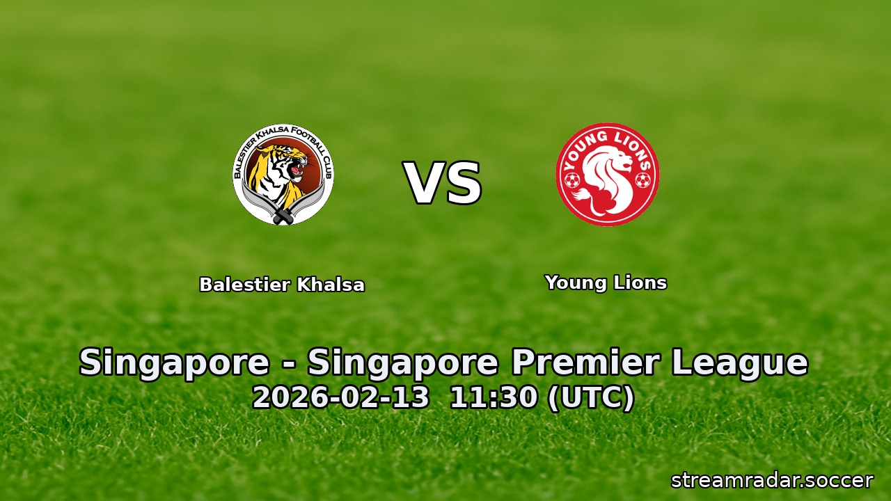 Balestier Khalsa vs Young Lions