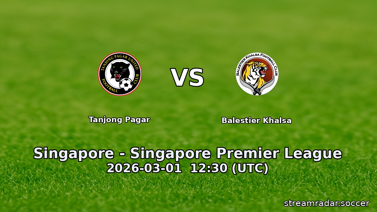 Tanjong Pagar vs Balestier Khalsa