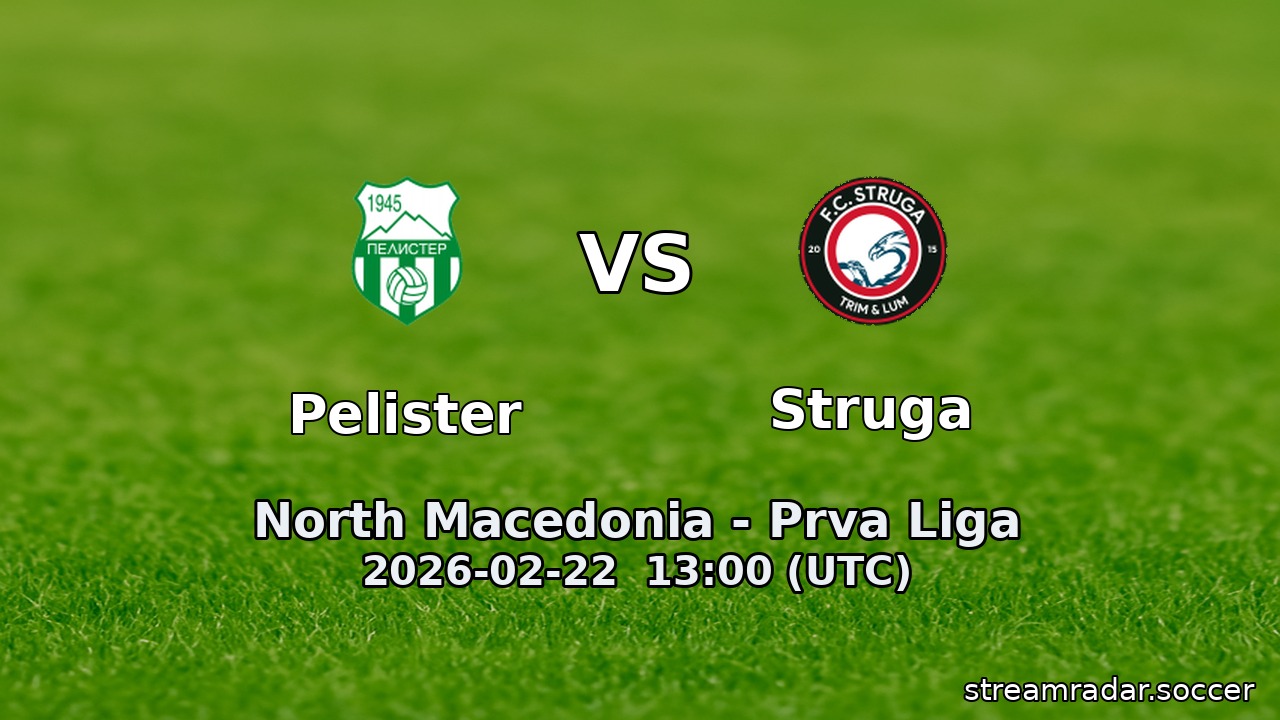 Pelister vs Struga