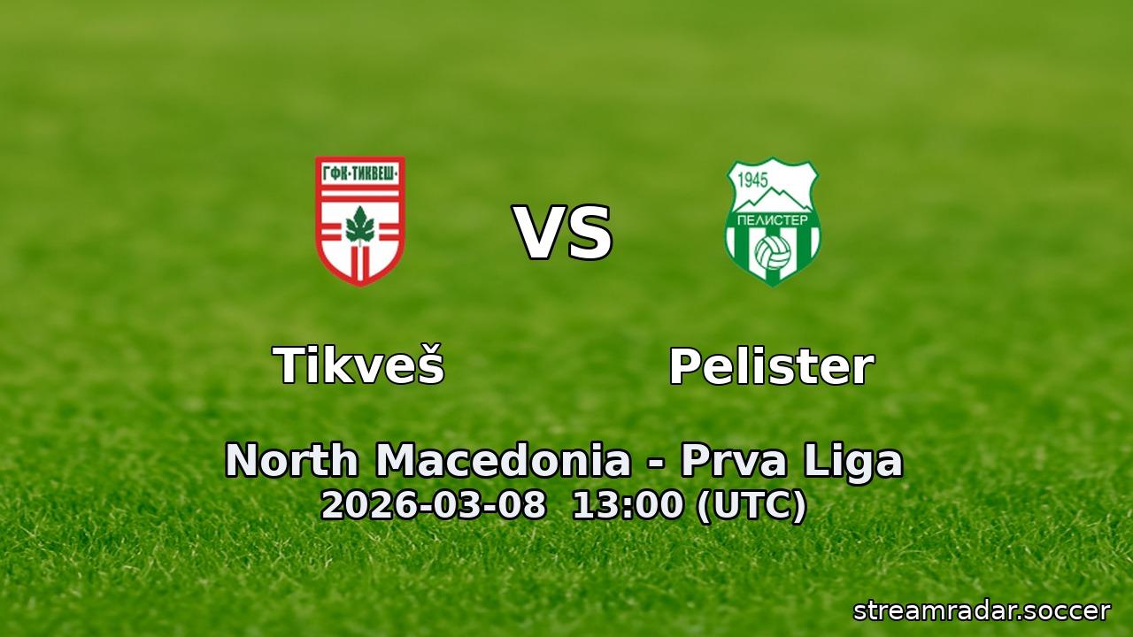 Tikveš vs Pelister