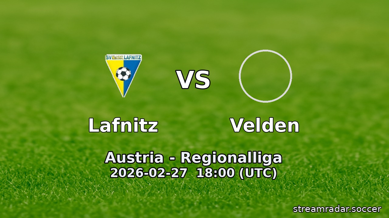 Lafnitz vs Velden