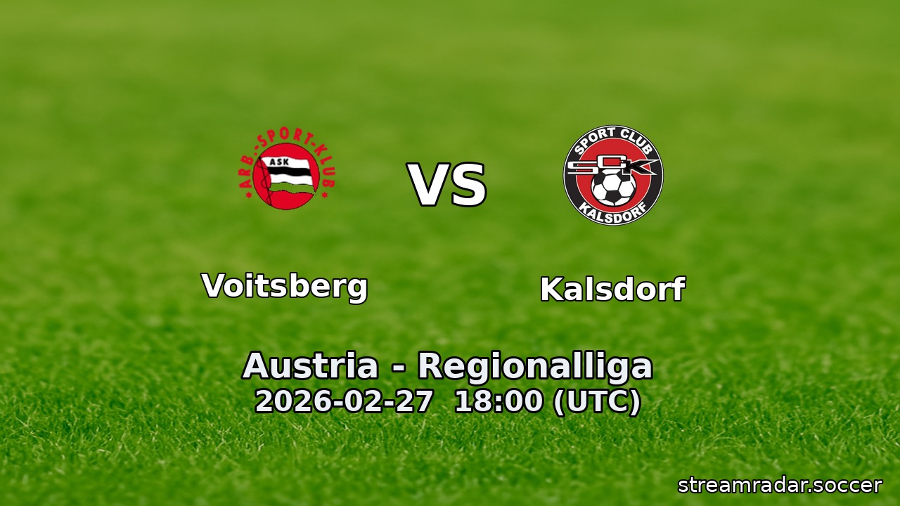 Voitsberg vs Kalsdorf