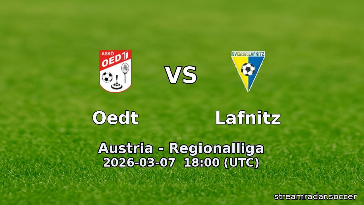 Oedt vs Lafnitz