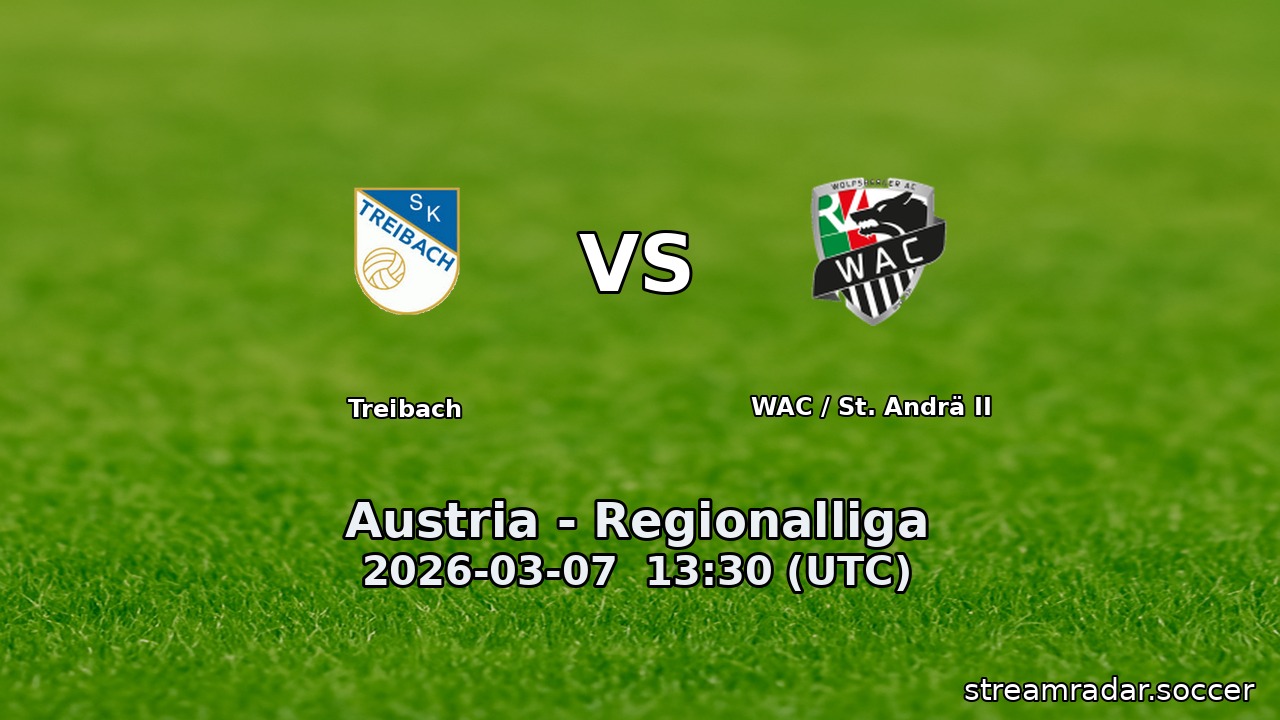 Treibach vs WAC / St. Andrä II
