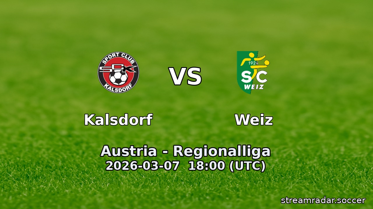 Kalsdorf vs Weiz