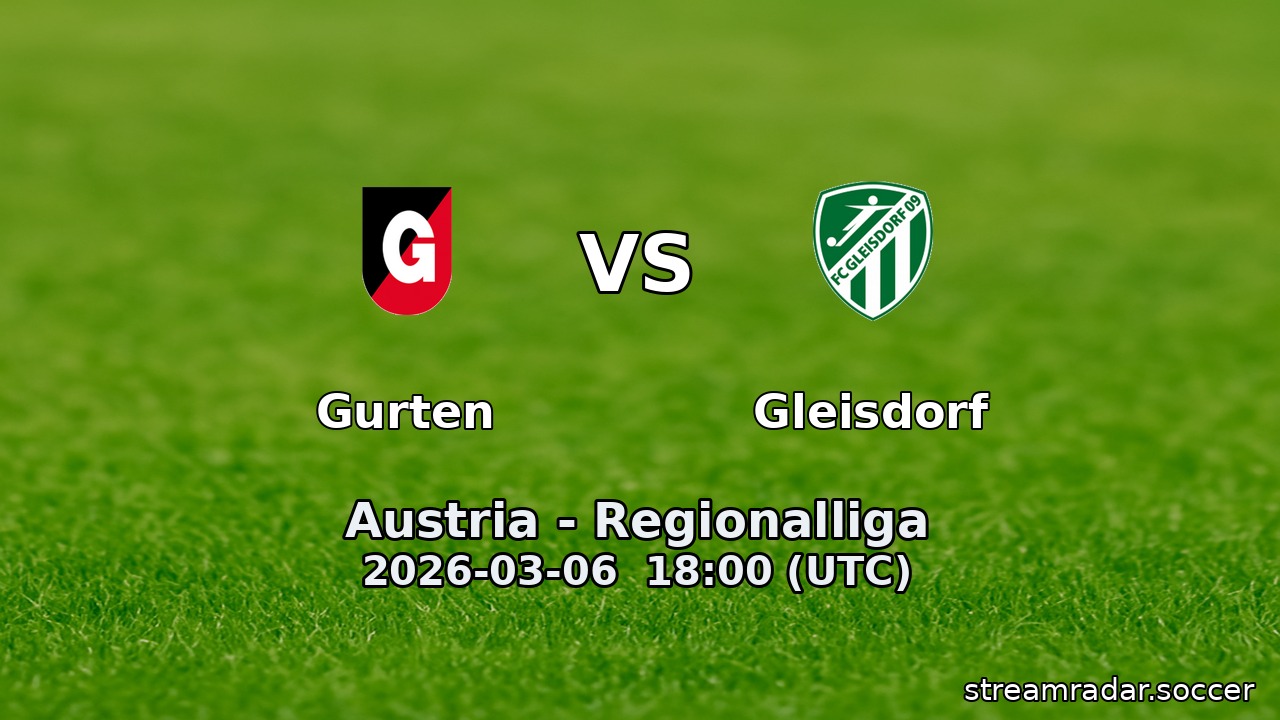 Gurten vs Gleisdorf