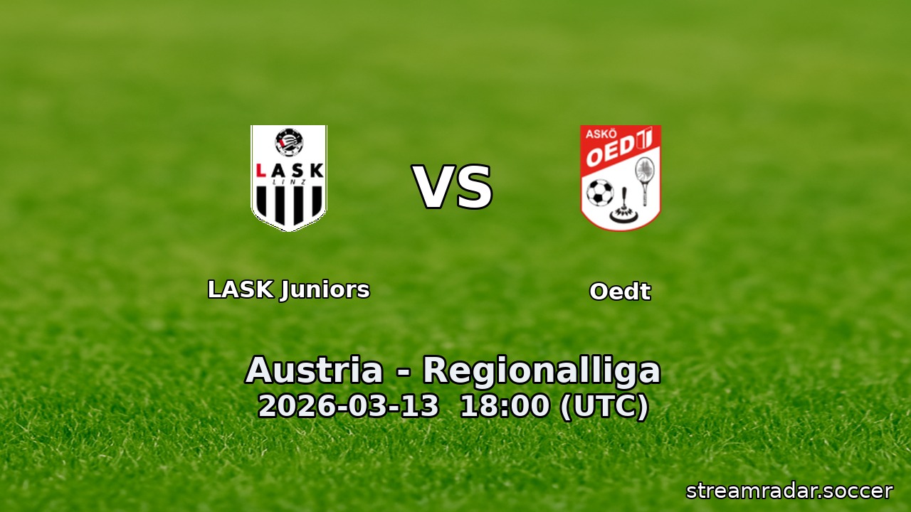 LASK Juniors vs Oedt