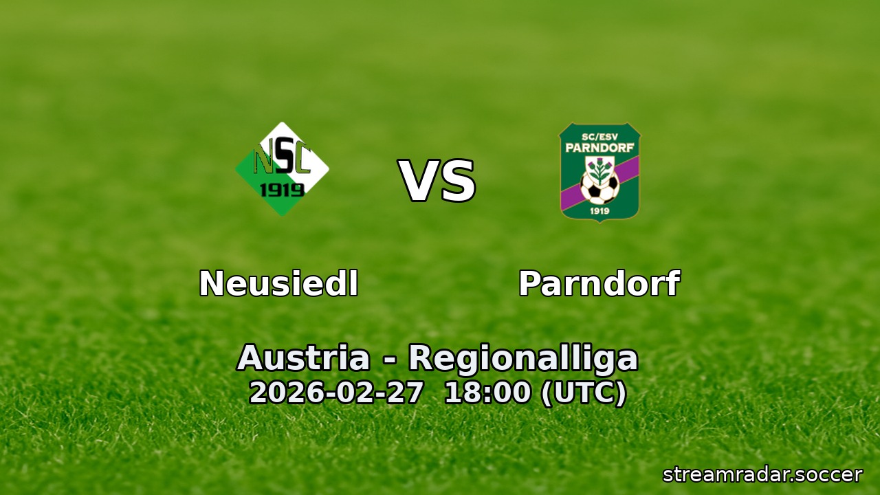 Neusiedl vs Parndorf