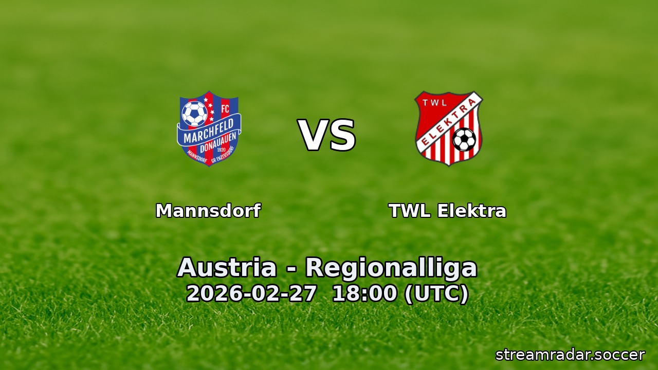 Mannsdorf vs TWL Elektra