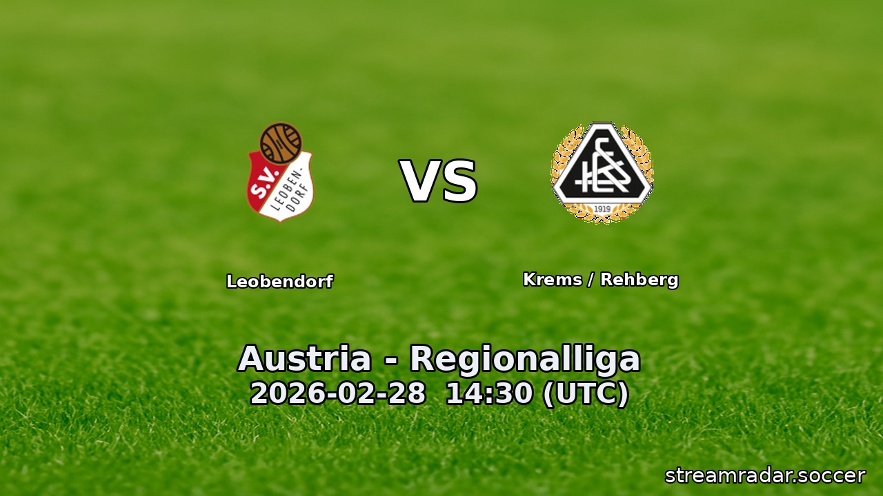 Leobendorf vs Krems / Rehberg