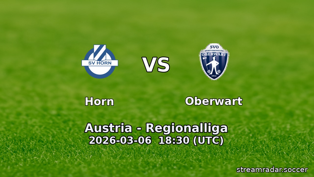 Horn vs Oberwart