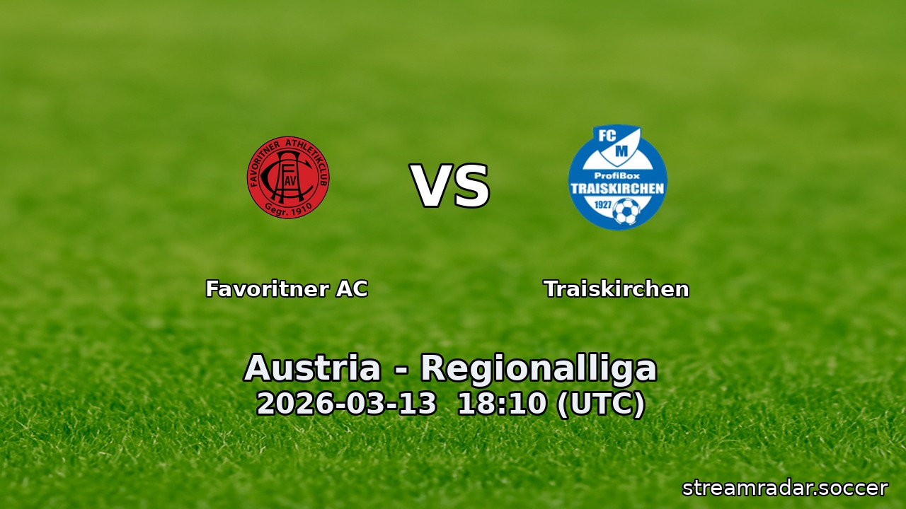 Favoritner AC vs Traiskirchen