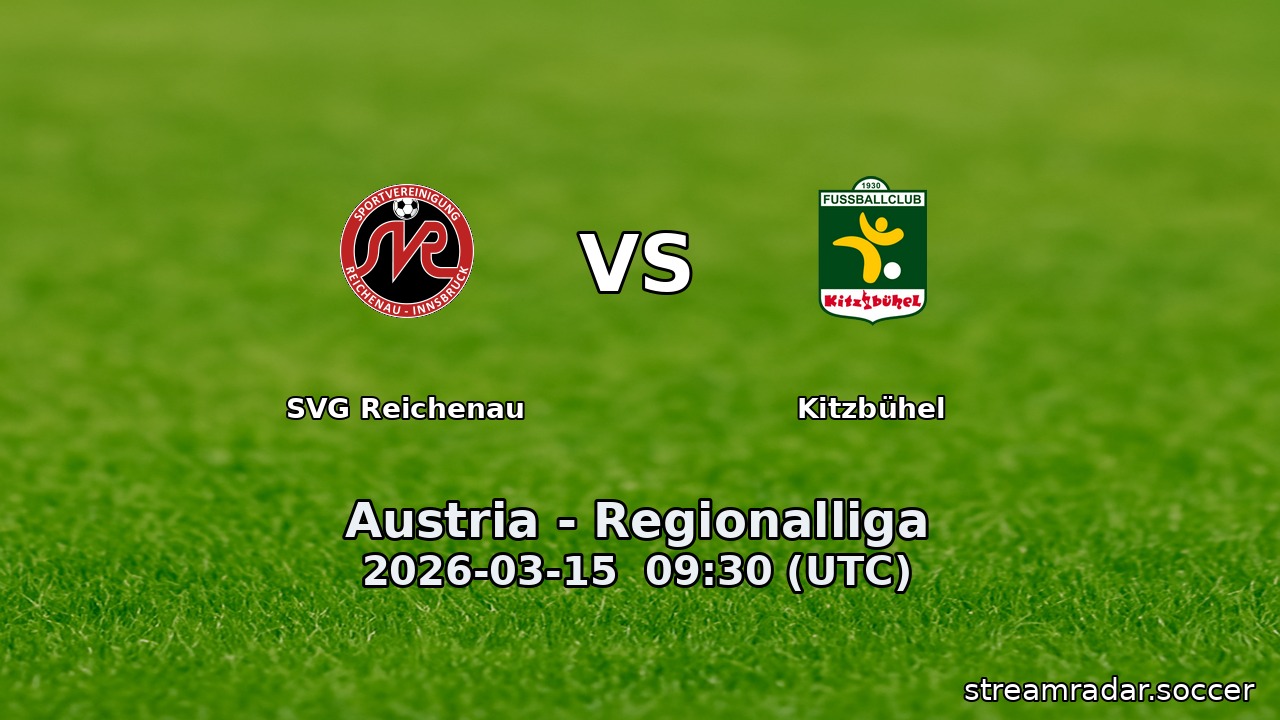 SVG Reichenau vs Kitzbühel