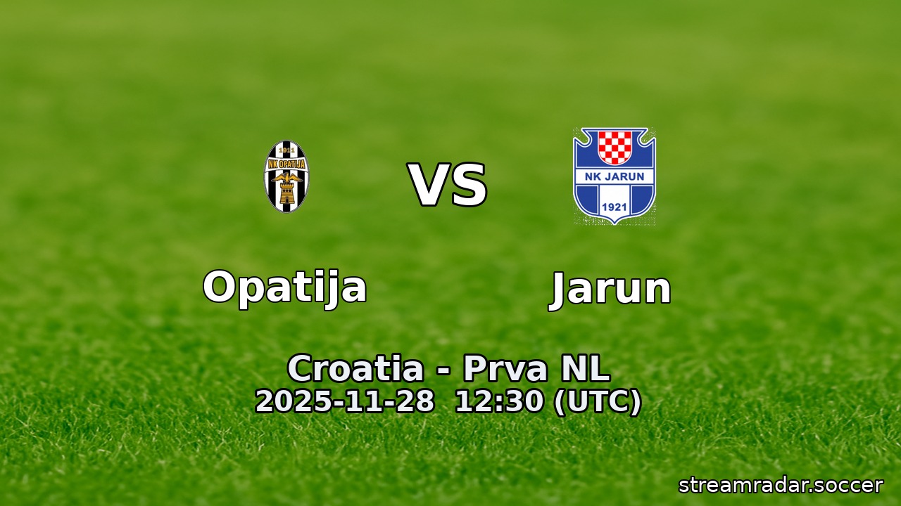 Opatija vs Jarun
