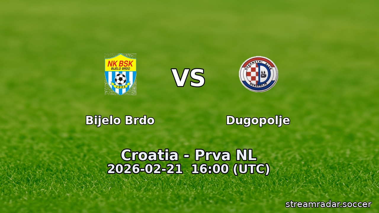 Bijelo Brdo vs Dugopolje