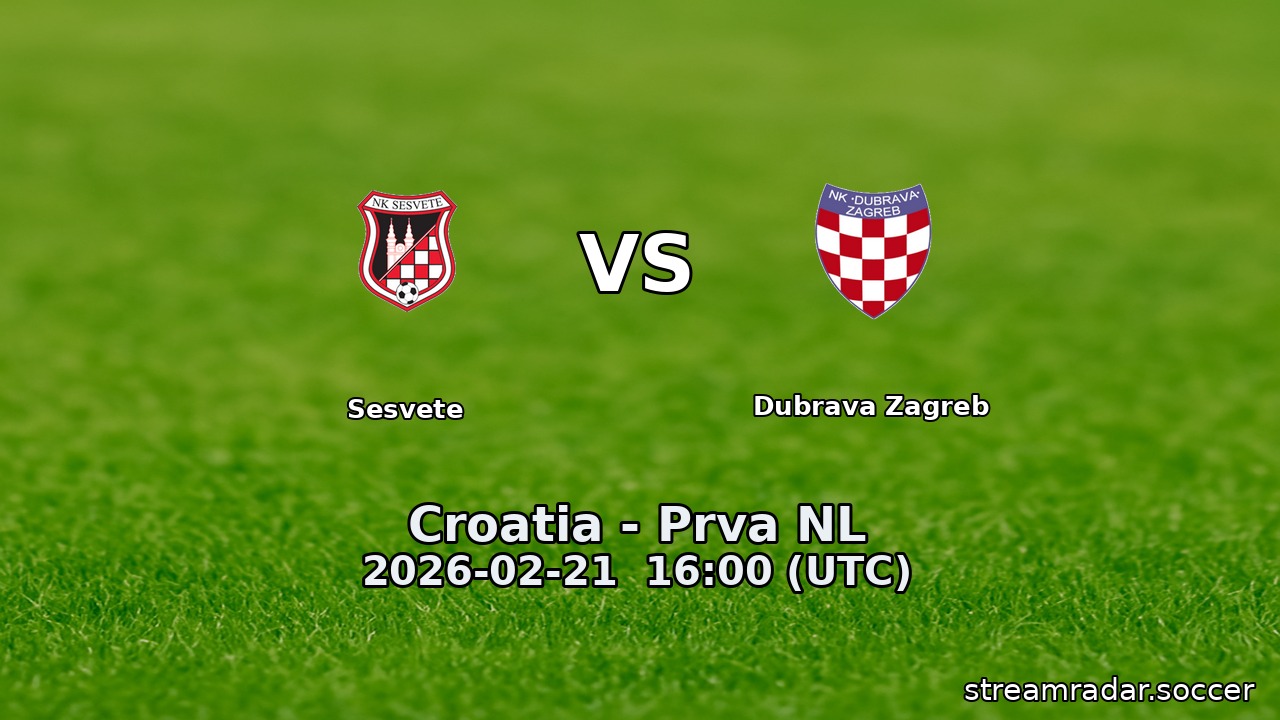Sesvete vs Dubrava Zagreb